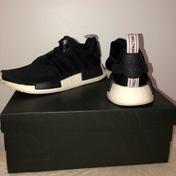 black and pink nmds